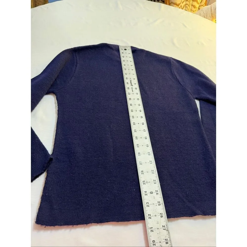 Alps Navy Blue Vintage Nordic Sweater Size Medium